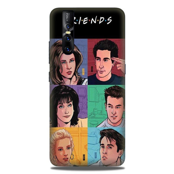 Friends Mobile Back Case for Vivo V15 Pro   (Design - 357)