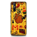 Wooden Texture Mobile Back Case for Vivo Vivo V15 Pro   (Design - 367)