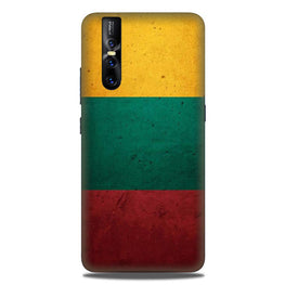 Color Pattern Mobile Back Case for Vivo V15 Pro (Design - 374)