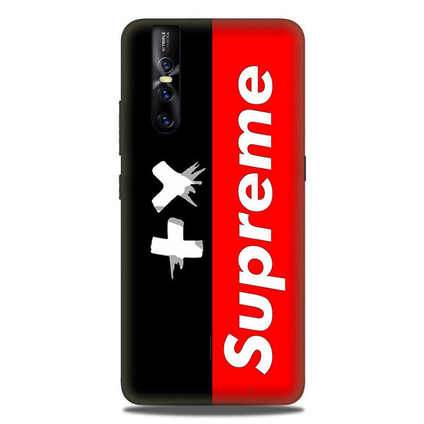 Supreme Mobile Back Case for Vivo V15 Pro   (Design - 389)