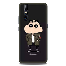 Shin Chan Mobile Back Case for Vivo V15 Pro   (Design - 391)