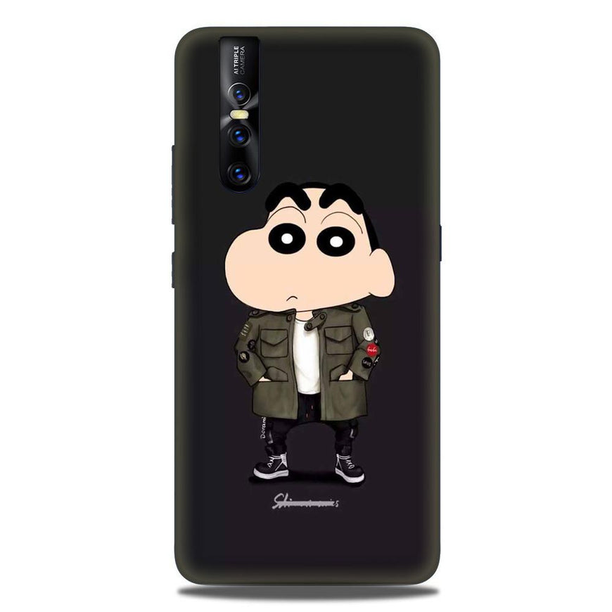 Shin Chan Mobile Back Case for Vivo V15 Pro   (Design - 391)
