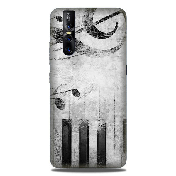 Music Mobile Back Case for Vivo V15 Pro   (Design - 394)