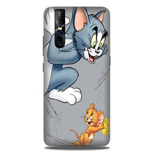Tom n Jerry Mobile Back Case for Vivo V15 Pro   (Design - 399)
