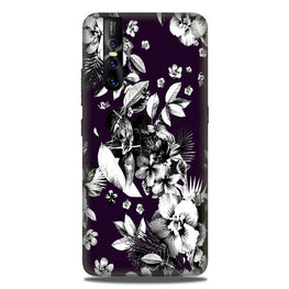 white flowers Case for Vivo V15 Pro