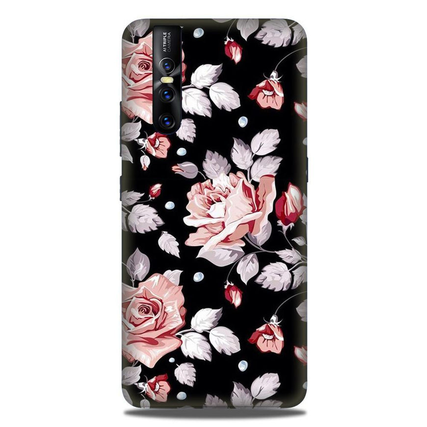 Pink rose Case for Vivo V15 Pro
