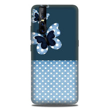 White dots Butterfly Case for Vivo V15 Pro