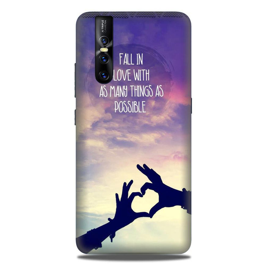 Fall in love Case for Vivo V15 Pro