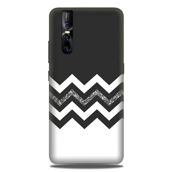 Black white Pattern2Case for Vivo V15 Pro
