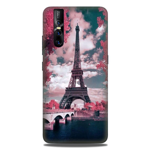 Eiffel Tower Case for Vivo V15 Pro  (Design - 101)