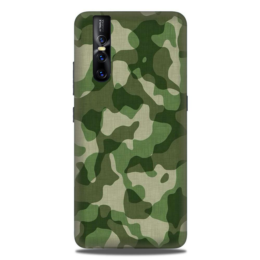 Army Camouflage Case for Vivo V15 Pro  (Design - 106)