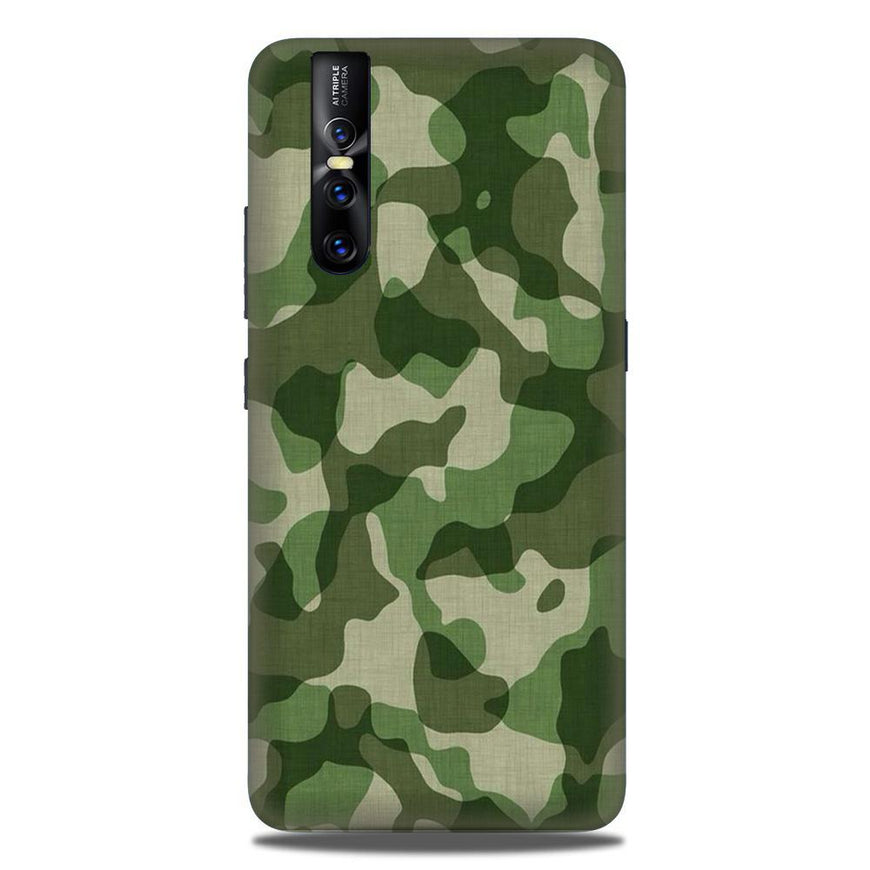 Army Camouflage Case for Vivo V15 Pro  (Design - 106)