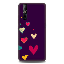 Purple Background Case for Vivo V15 Pro  (Design - 107)