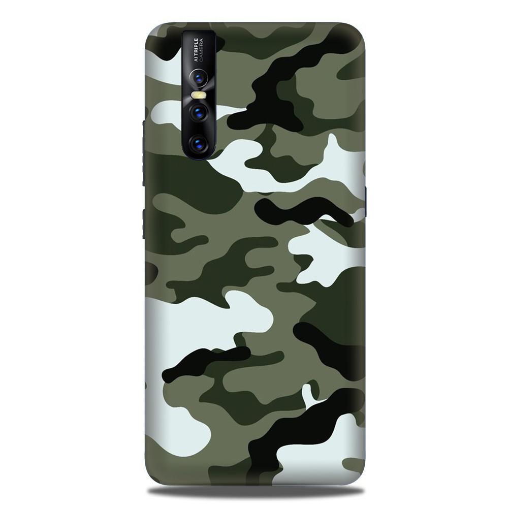 Army Camouflage Case for Vivo V15 Pro  (Design - 108)