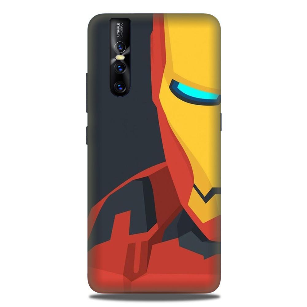 Iron Man Superhero Case for Vivo V15 Pro  (Design - 120)