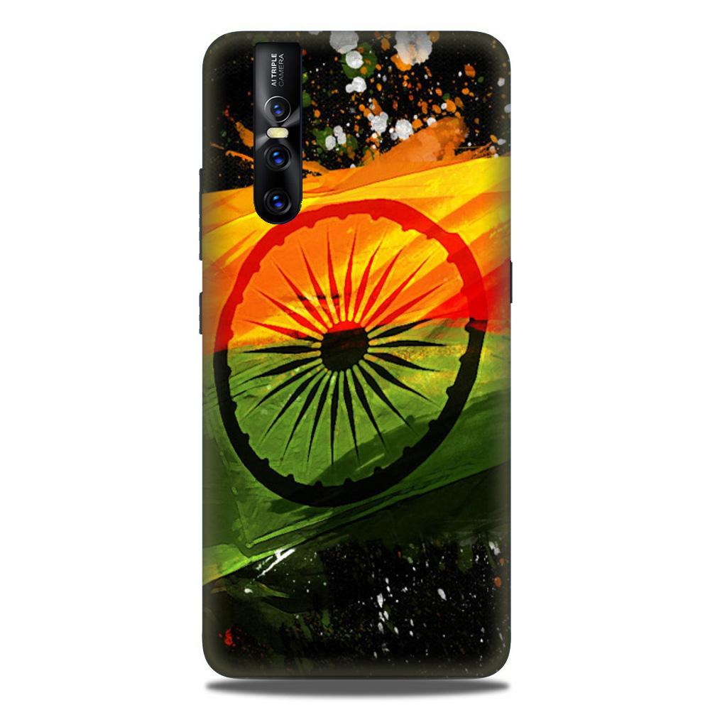 Indian Flag Case for Vivo V15 Pro  (Design - 137)