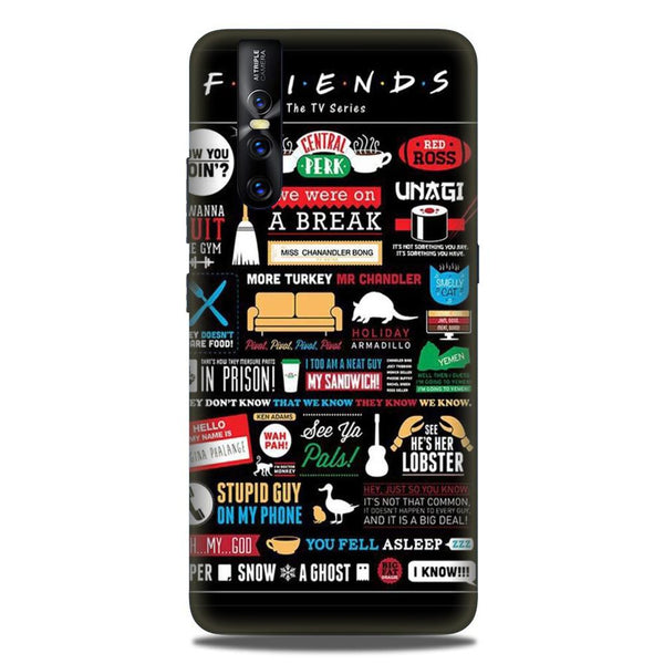 Friends Case for Vivo V15 Pro  (Design - 145)