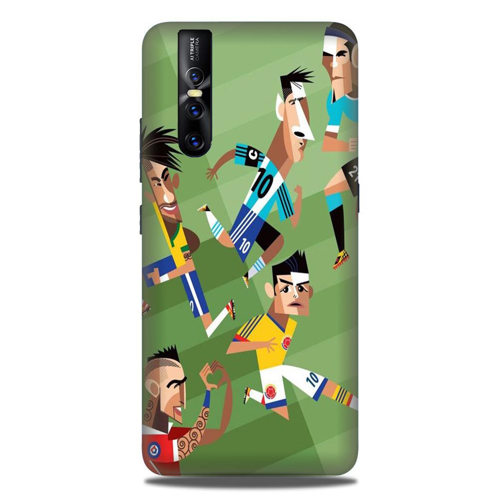 Football Case for Vivo V15 Pro  (Design - 166)