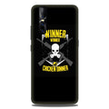 Winner Winner Chicken Dinner Case for Vivo V15 Pro  (Design - 178)