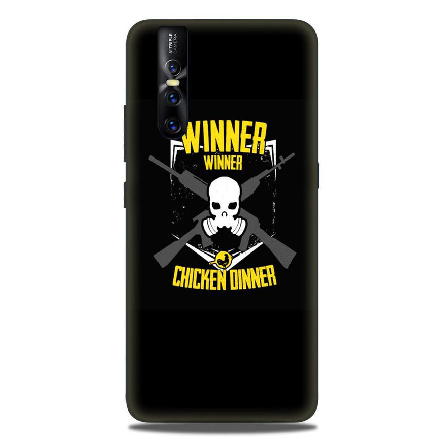 Winner Winner Chicken Dinner Case for Vivo V15 Pro  (Design - 178)