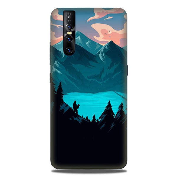 Mountains Case for Vivo V15 Pro (Design - 186)
