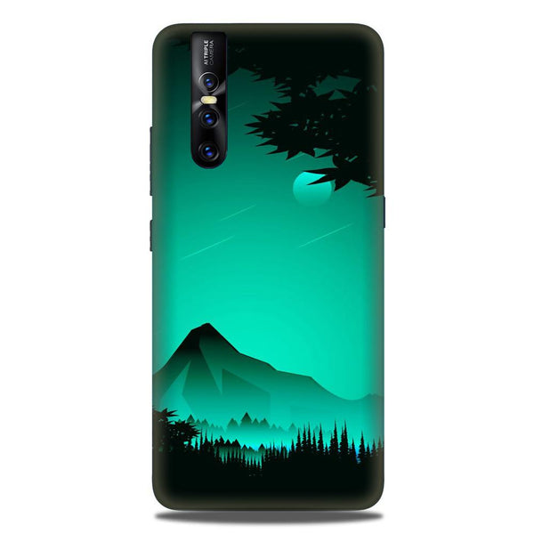 Moon Mountain Case for Vivo V15 Pro (Design - 204)