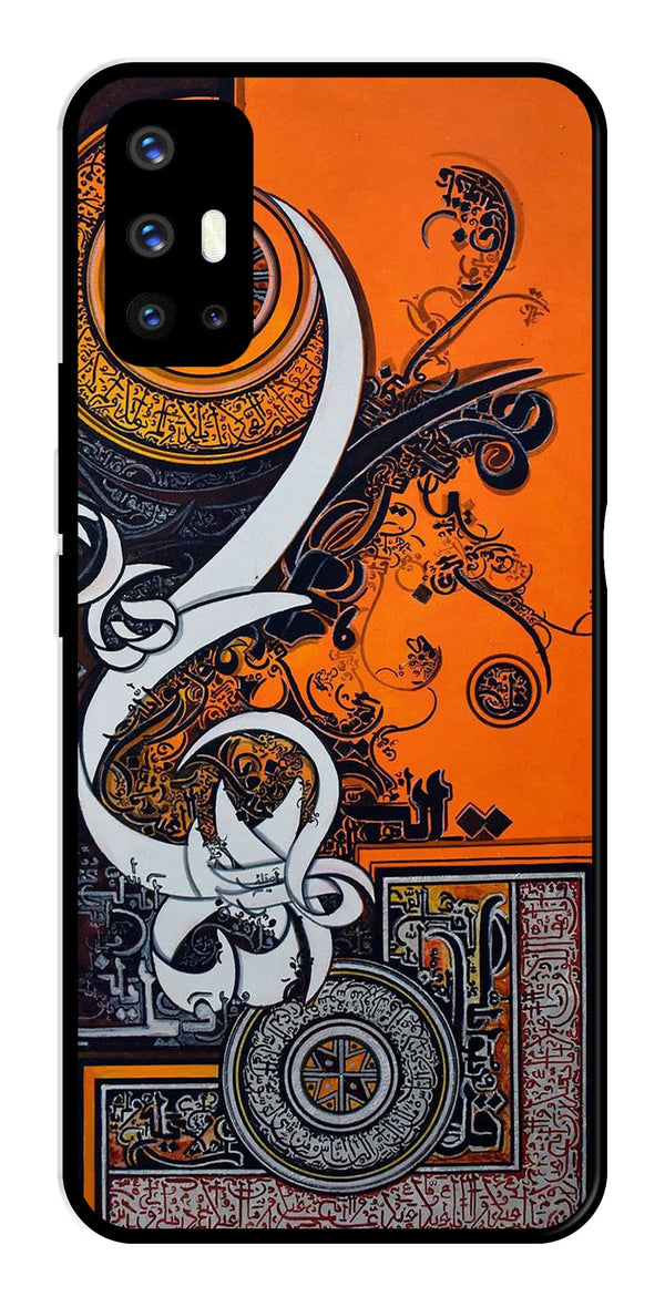 Qalander Art Metal Mobile Case for Vivo V17   (Design No -16)