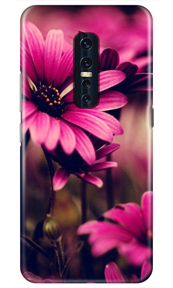 Purple Daisy Case for Vivo V17 Pro