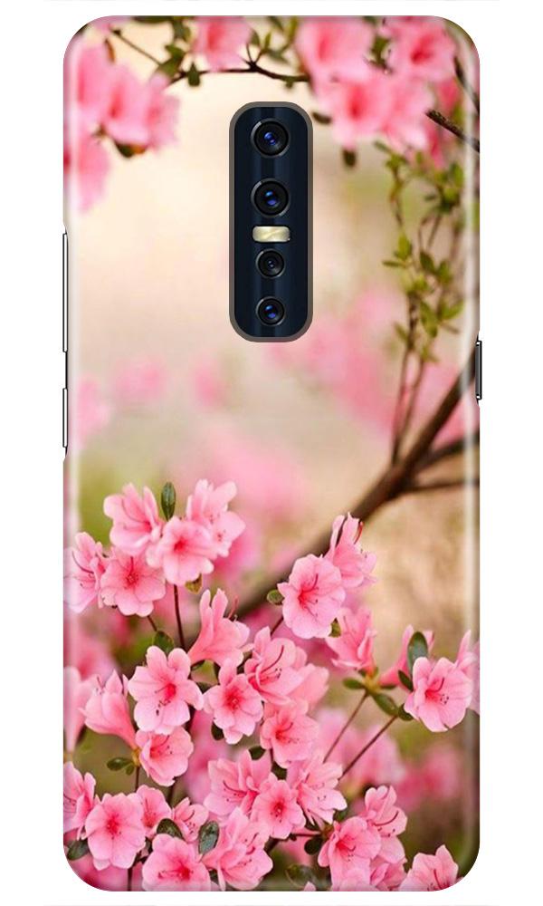 Pink flowers Case for Vivo V17 Pro