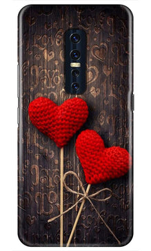 Red Hearts Case for Vivo V17 Pro