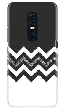 Black white Pattern2Case for Vivo V17 Pro