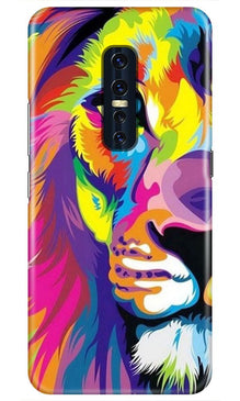 Colorful Lion Case for Vivo V17 Pro  (Design - 110)