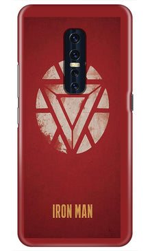 Iron Man Superhero Case for Vivo V17 Pro  (Design - 115)