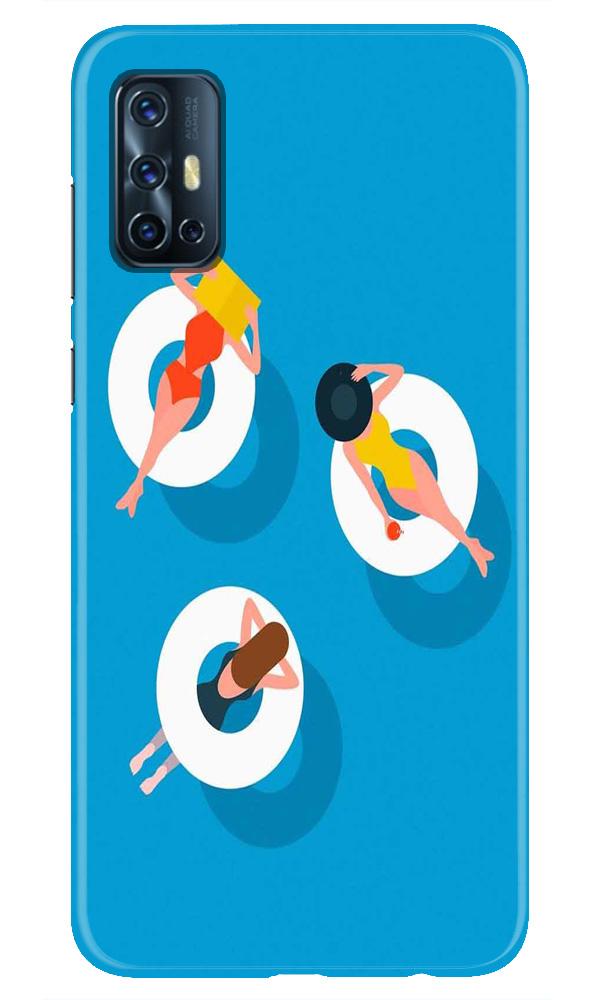Girlish Mobile Back Case for Vivo V17   (Design - 306)