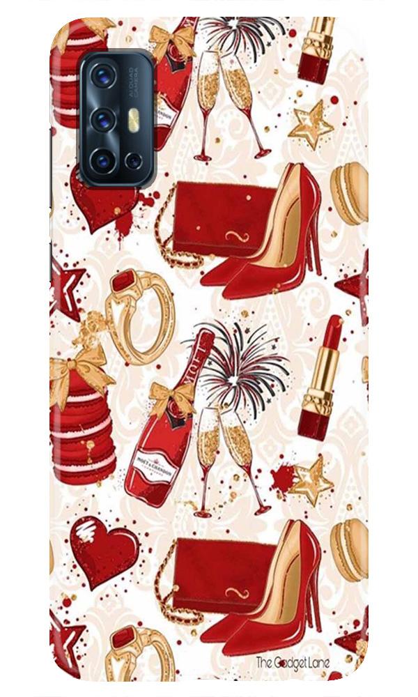 Girlish Mobile Back Case for Vivo V17   (Design - 312)