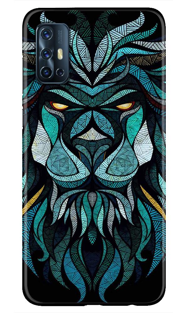 Lion Mobile Back Case for Vivo V17   (Design - 314)
