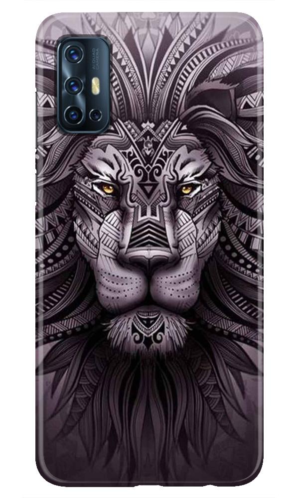 Lion Mobile Back Case for Vivo V17 (Design - 315)