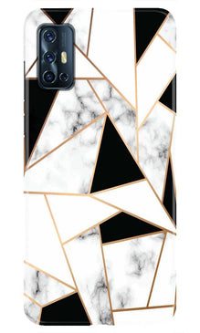 Marble Texture Mobile Back Case for Vivo V17   (Design - 322)