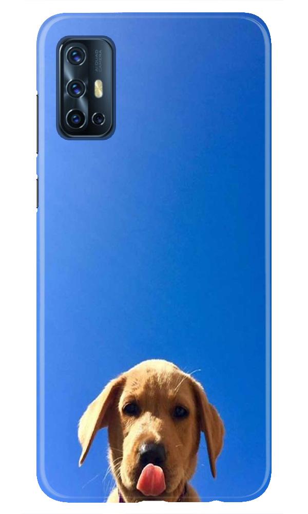 Dog Mobile Back Case for Vivo V17 (Design - 332)