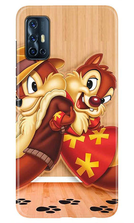 Chip n Dale Mobile Back Case for Vivo V17 (Design - 335)