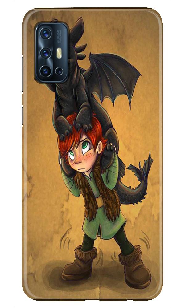 Dragon Mobile Back Case for Vivo V17   (Design - 336)