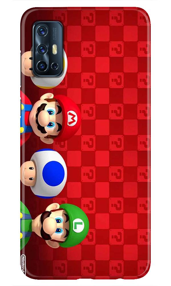 Mario Mobile Back Case for Vivo V17   (Design - 337)