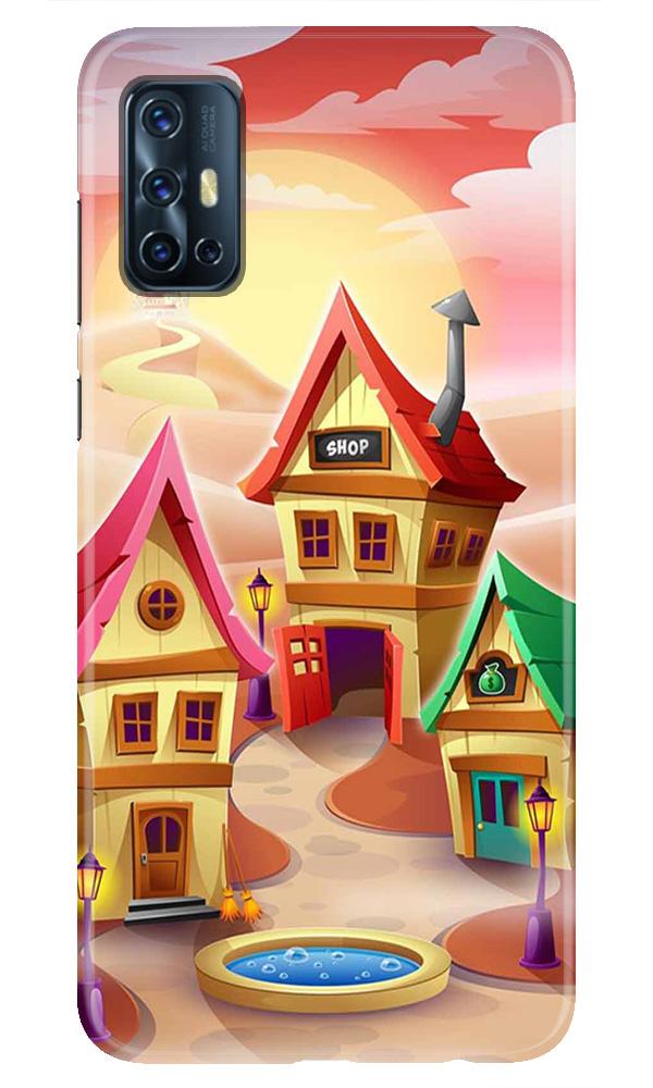 Sweet Home Mobile Back Case for Vivo V17   (Design - 338)