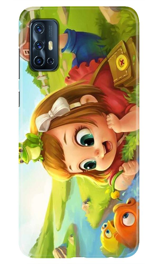 Baby Girl Mobile Back Case for Vivo V17   (Design - 339)