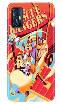 Rescue Rangers Mobile Back Case for Vivo V17   (Design - 341)
