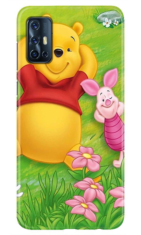 Winnie The Pooh Mobile Back Case for Vivo V17 (Design - 348)