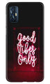 Good Vibes Only Mobile Back Case for Vivo V17   (Design - 354)