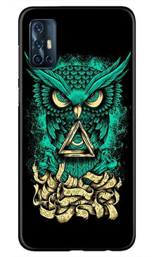 Owl Mobile Back Case for Vivo V17   (Design - 358)
