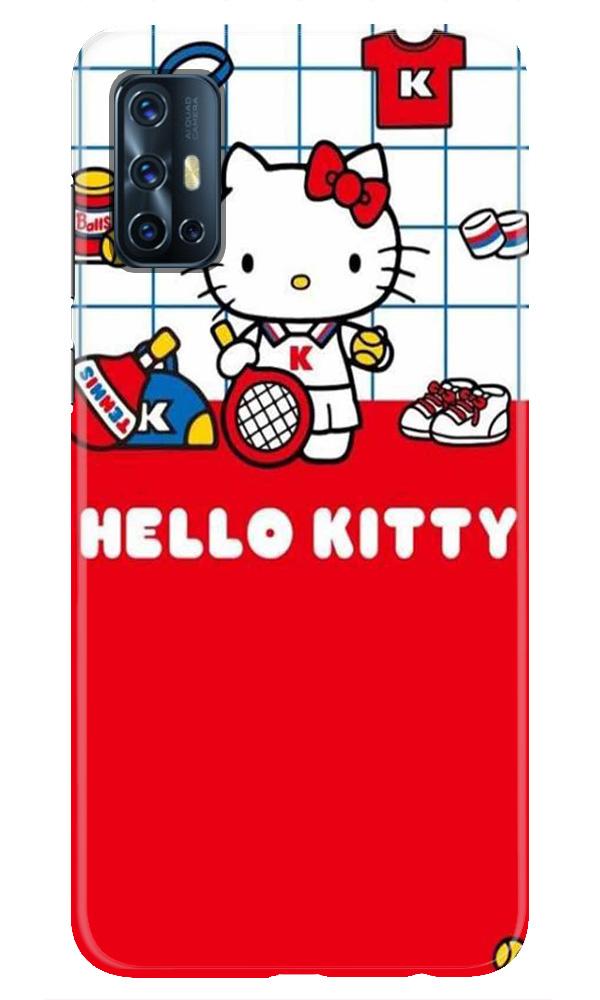 Hello Kitty Mobile Back Case for Vivo V17   (Design - 363)