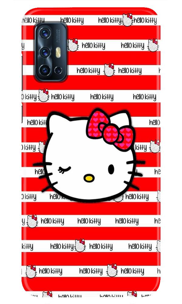 Hello Kitty Mobile Back Case for Vivo V17   (Design - 364)